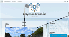 Desktop Screenshot of craigieburntc.org.au